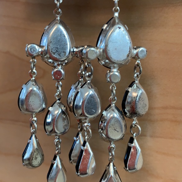 Pair of Sparkly Chandelier Earrings - Picture 7 of 7